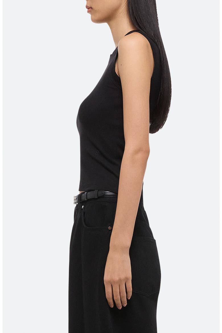 Muscle Cotton & Modal Baby Tank, Alternate, color, BLACK