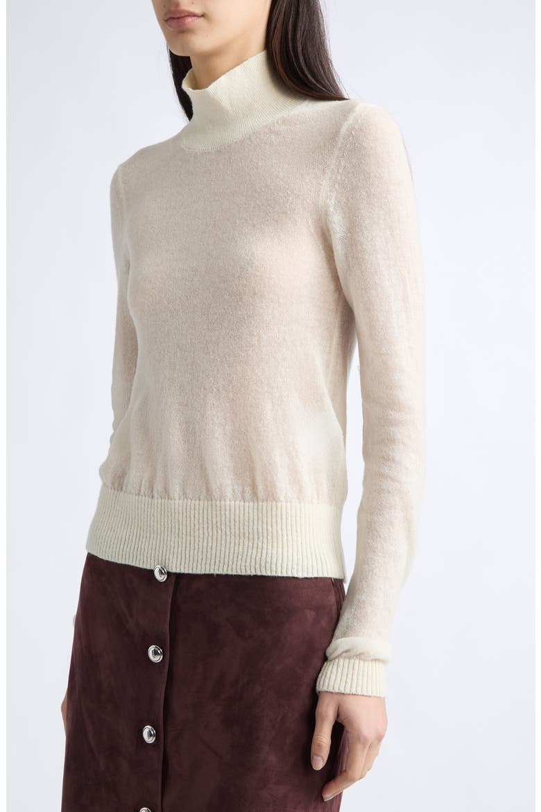Austin Mock Neck Sweater, Alternate, color, NATURAL WHITE