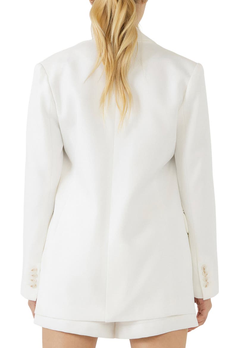 Oversize Blazer, Alternate, color, WHITE