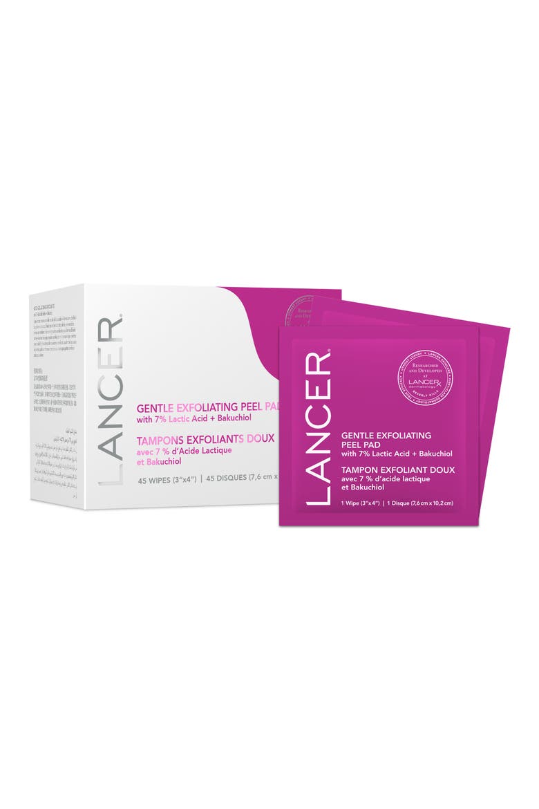 Gentle Exfoliating Peel Pads, Main, color, NO COLOR