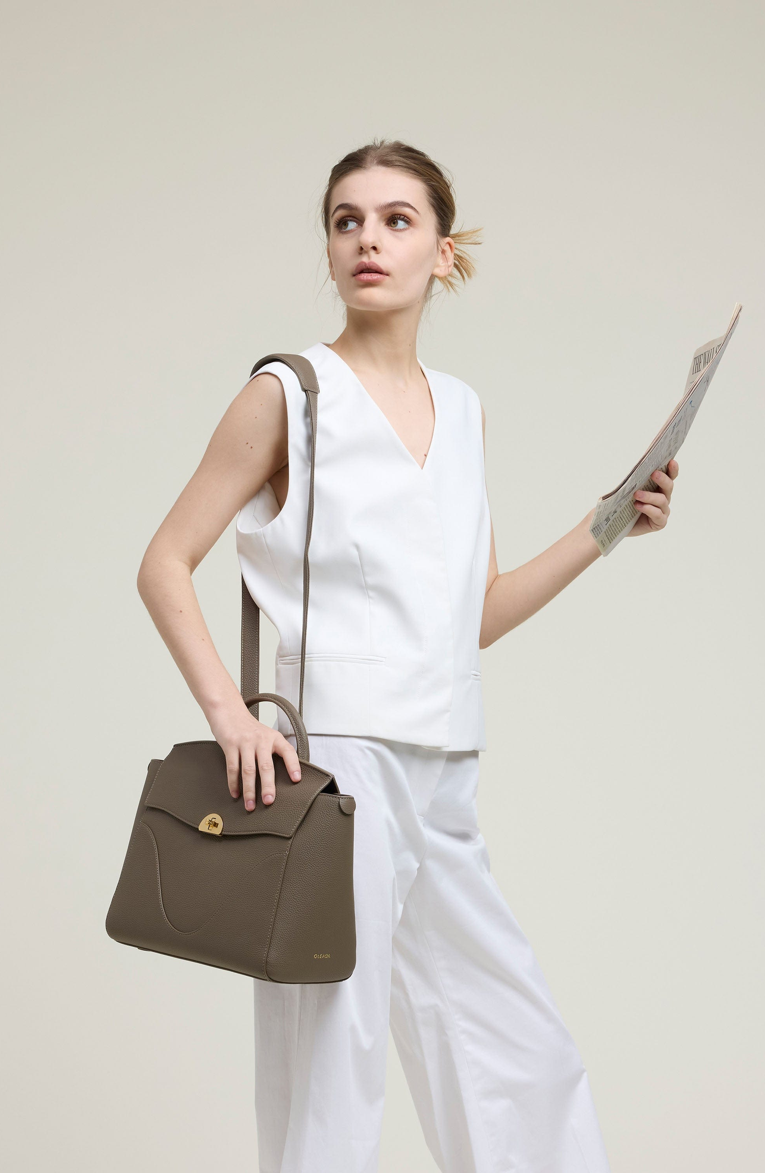 OLEADA Wavia Bag Plus, Alternate, color, Ash