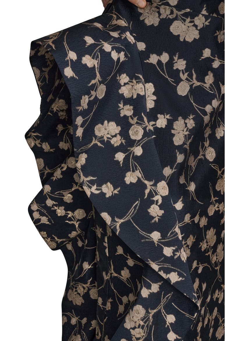 Strapless Gown, Alternate, color, NIGHTFALL/ VELLUM MULTI