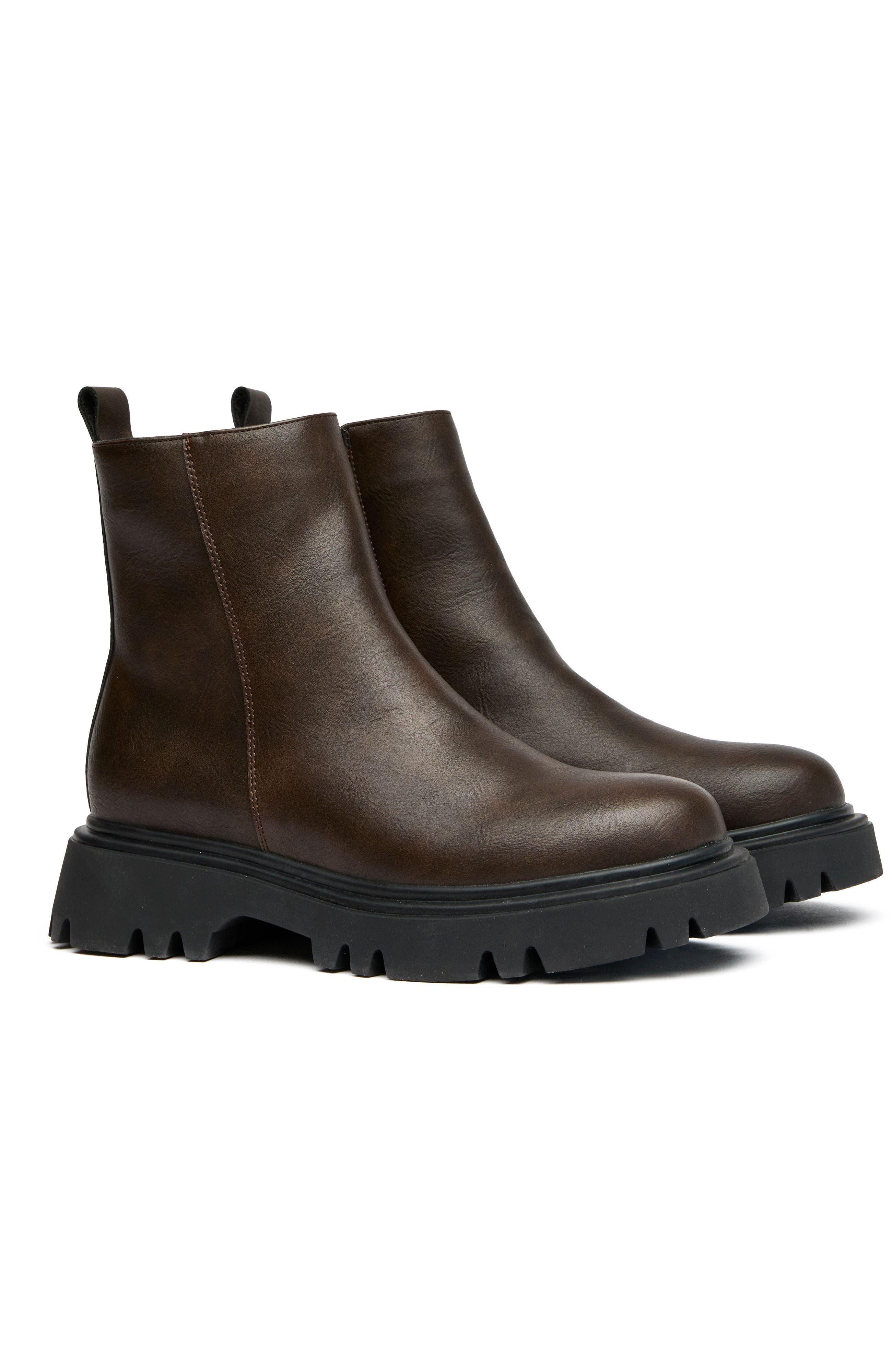 Cameo Ankle Boots, Alternate, color, BROWN