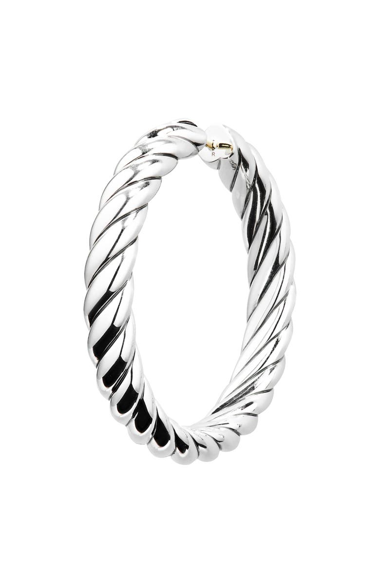 David Yurman Sculpted Cable Hoop Earrings, Alternate, color, 