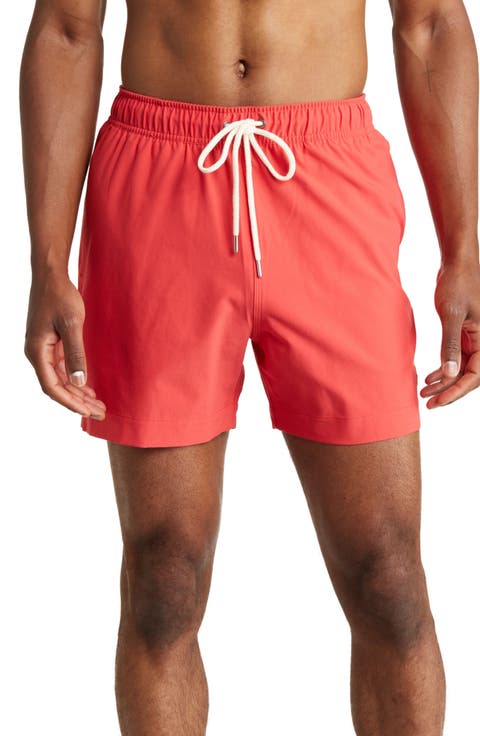 Solid Swim Trunks