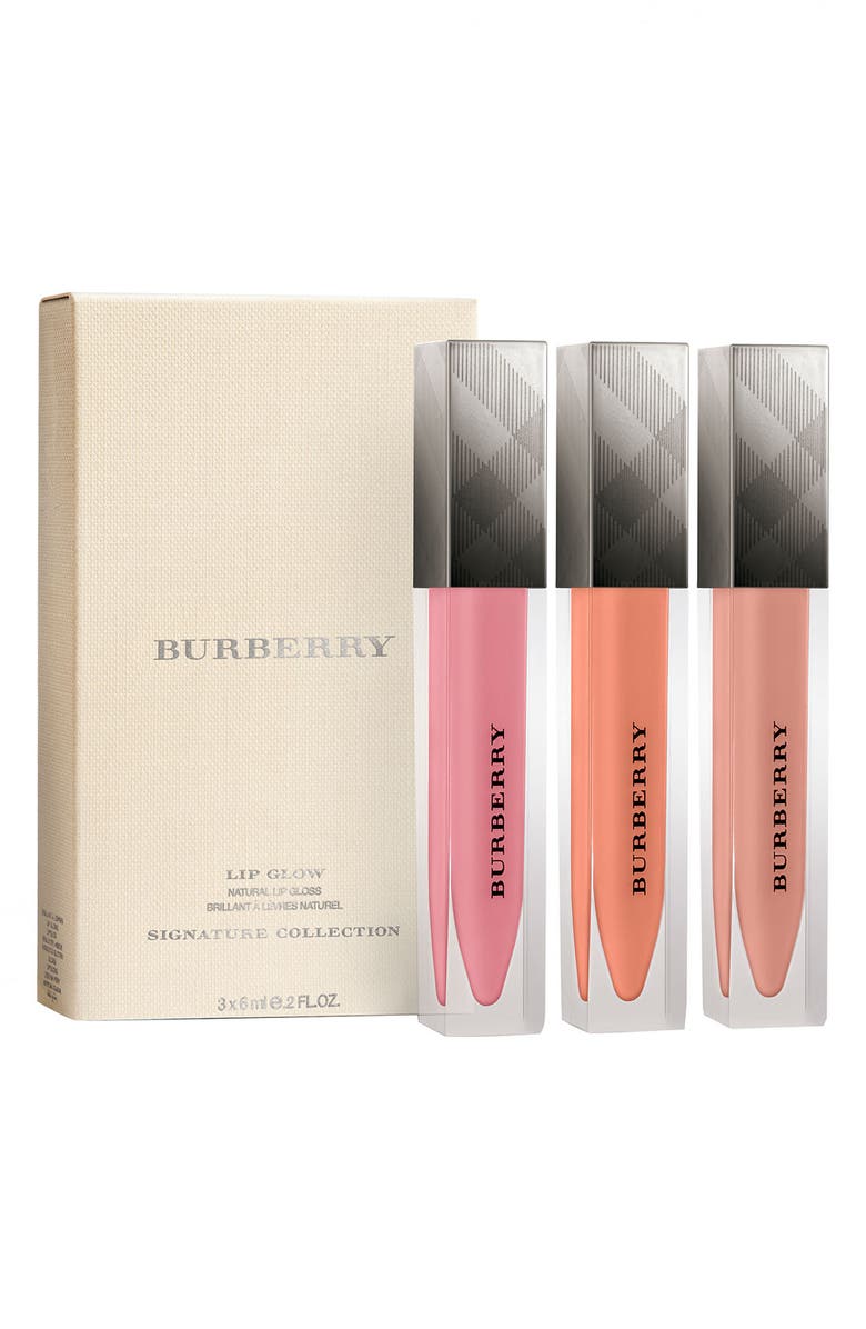 Burberry Beauty 'Lip Glow' Natural Lip Gloss Set, Main, color,