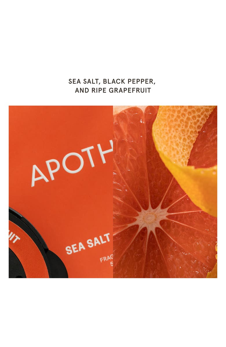 PURA x APOTHEKE White Vetiver Car Fragrance Refill, Alternate, color, Sea Salt Grapefruit