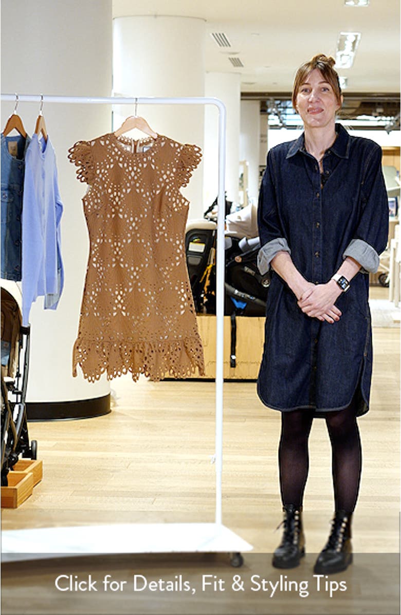 Lizzie Broderie Anglaise Minidress, sales video thumbnail