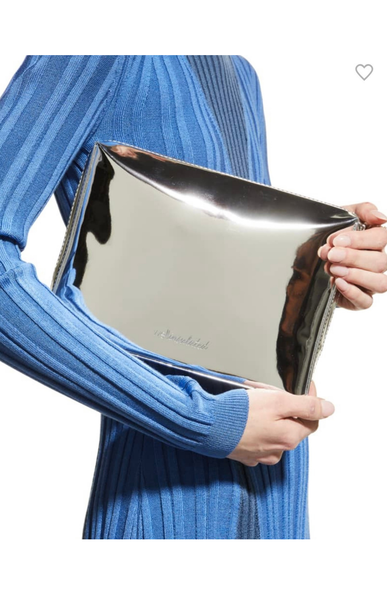 WELLinsulated Performance Beauty Bag Large, Alternate, color, Silver