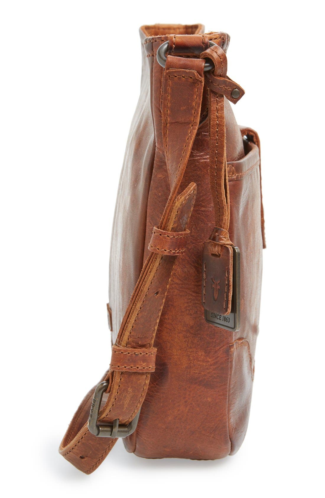 Frye Melissa Button Crossbody Bag, Alternate, color, 