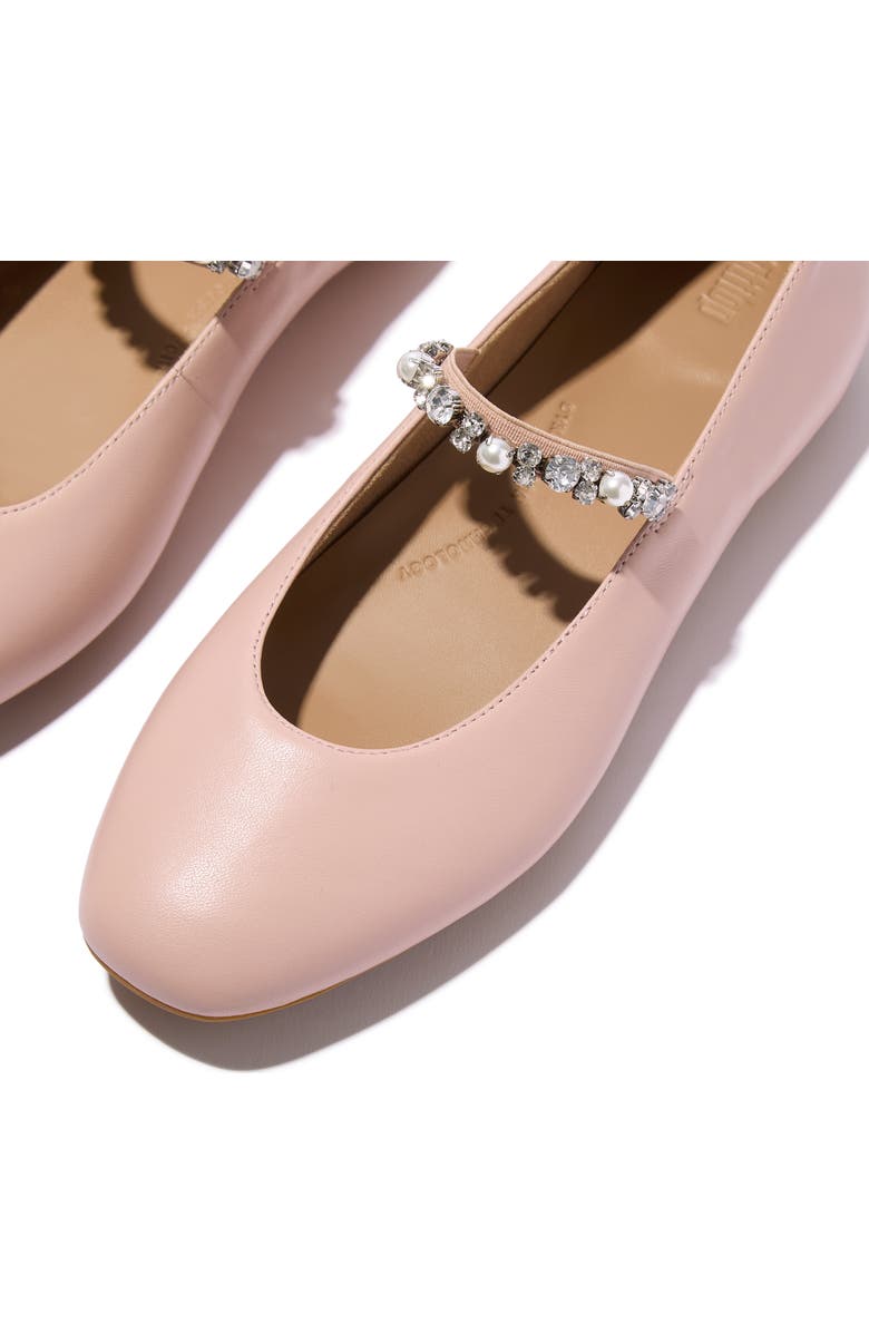 FitFlop Delicato Pearls & Crys Ballet, Alternate, color, Faded Blush