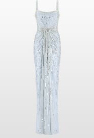 Jenny Packham Chrissy Sequin-Embellished Dress