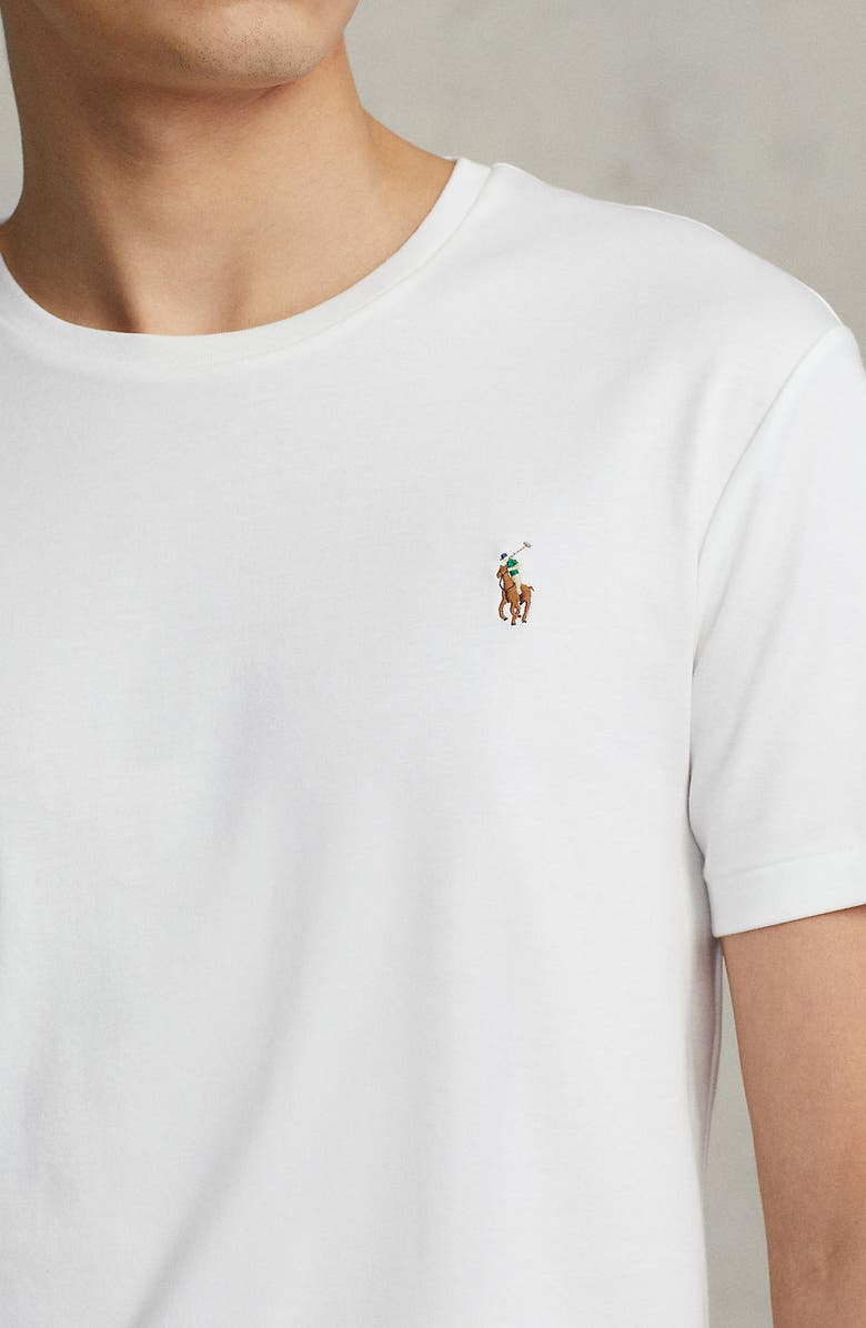 Polo Ralph Lauren Solid Crewneck T-Shirt, Alternate, color,