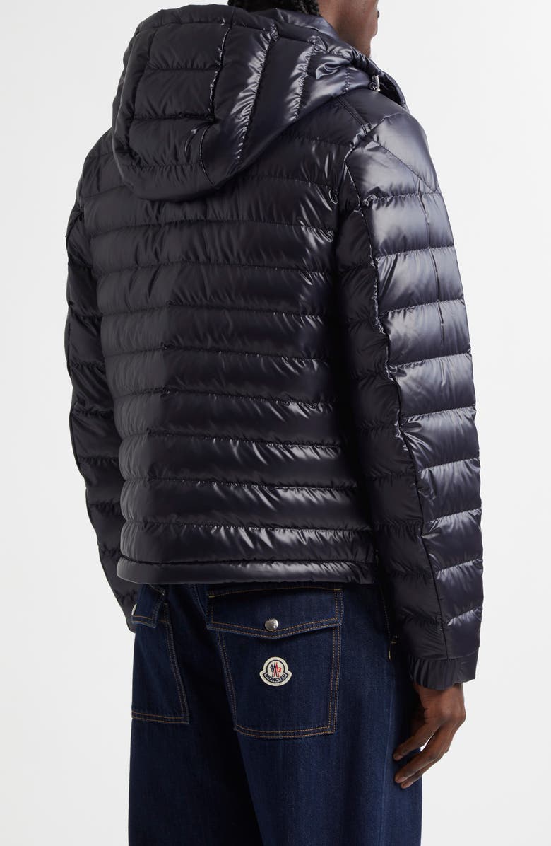 Moncler Lauros Down Jacket, Alternate, color, Dark Navy Blue