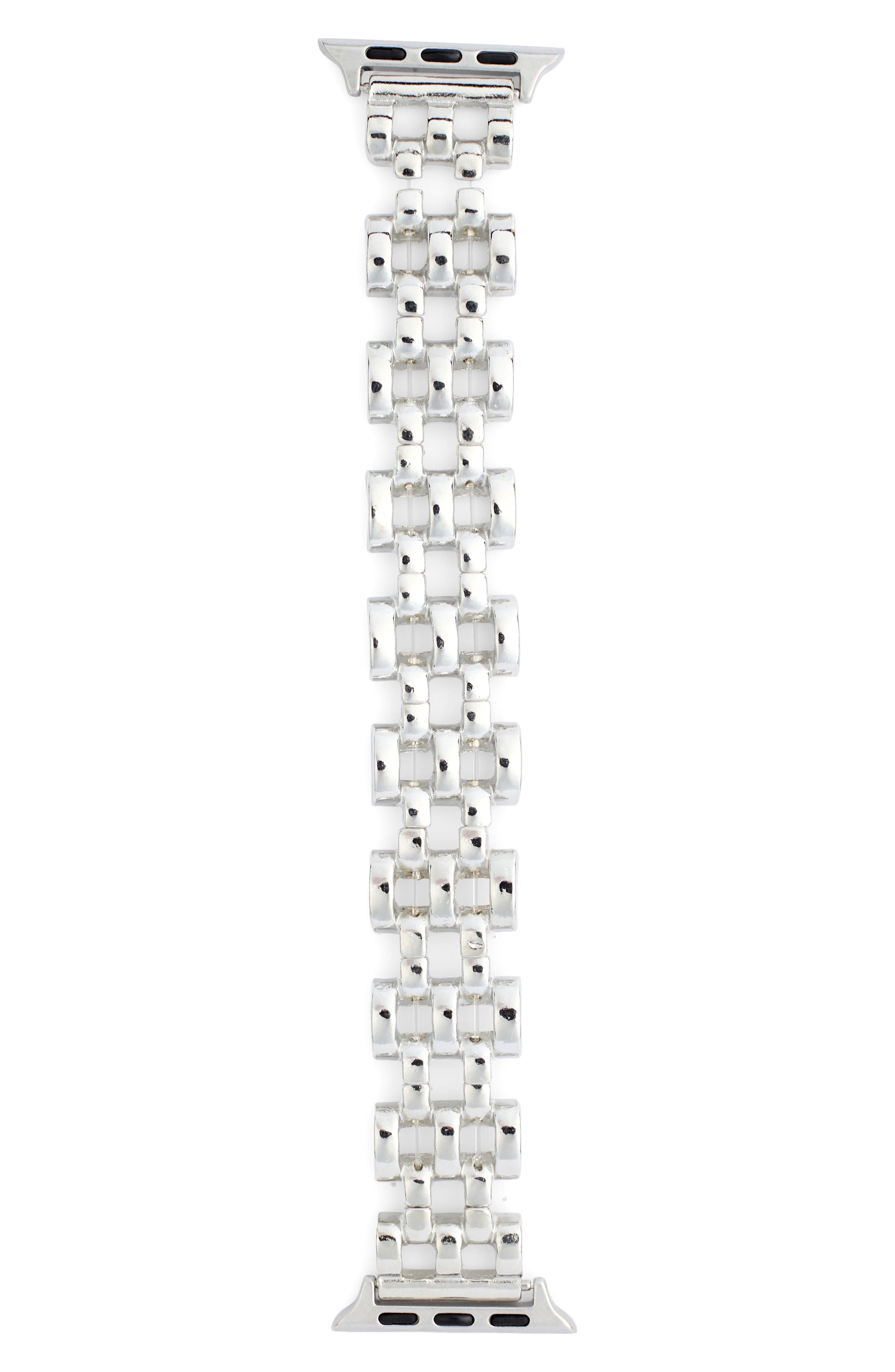 NORDSTROM RACK Chainlink Smart Watch Strap