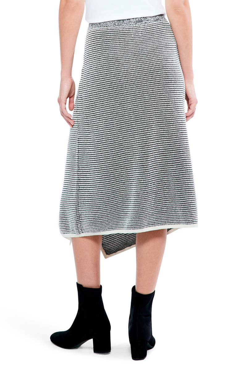 NIC+ZOE Pixel Pattern Knit Skirt, Alternate, color, 