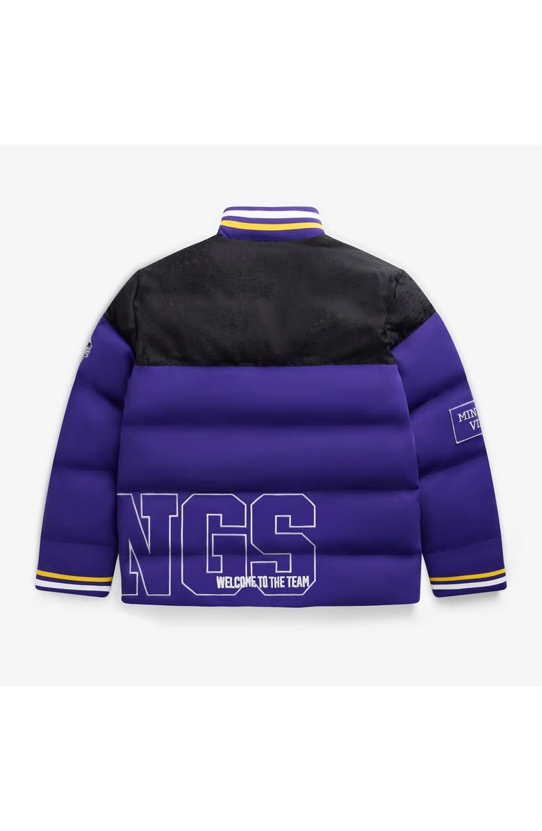 Off Season Unisex Purple Minnesota Vikings Team Puffer Jacket, Alternate, color, Purple