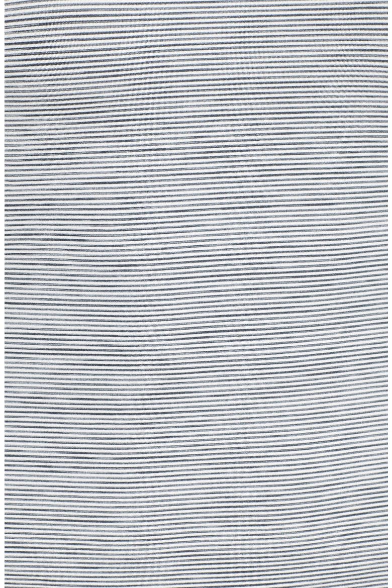 Heartbeat Tee, Alternate, color, BLACK WHITE STRIPE