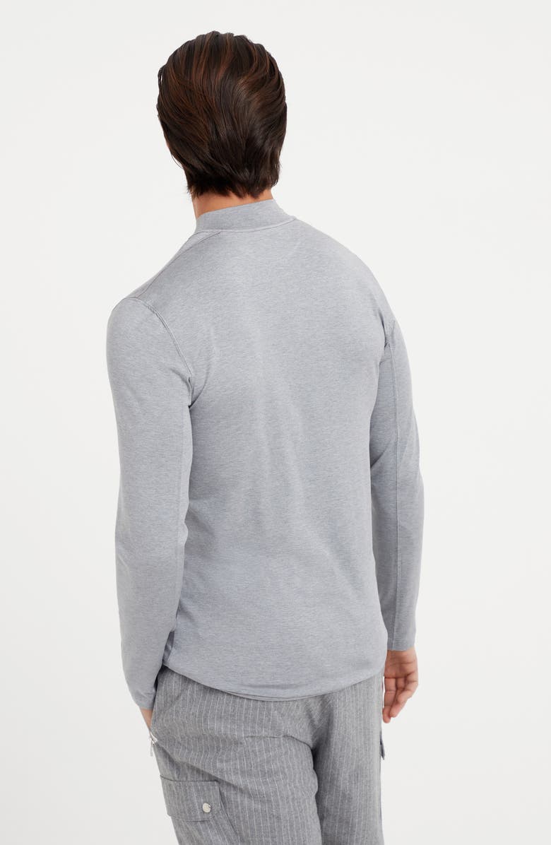 Brunello Cucinelli T-shirt with embroidery, Alternate, color, 