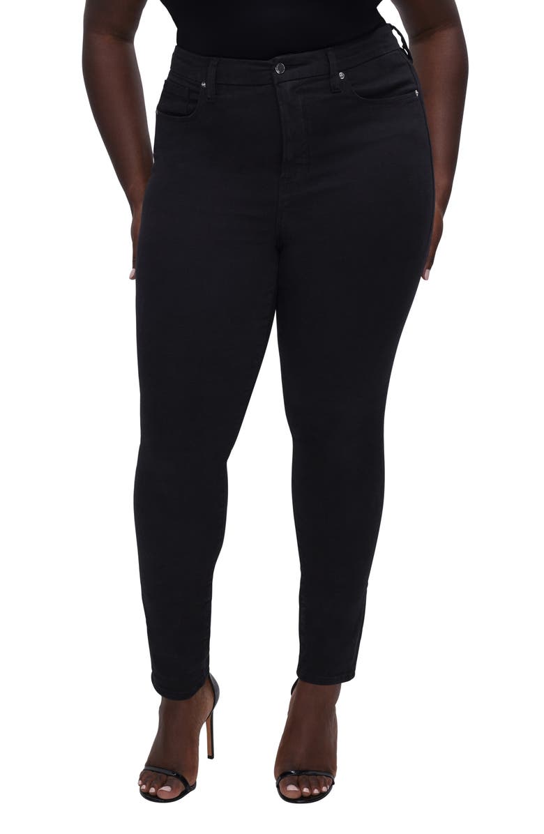 Good American Good Legs High Rise Skinny Jeans, Alternate, color,