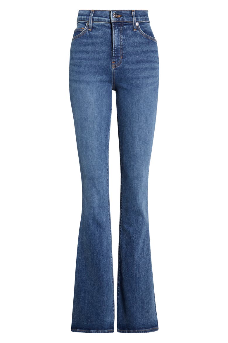 Beverly Flare Jeans, Alternate, color, REBEL BLUE