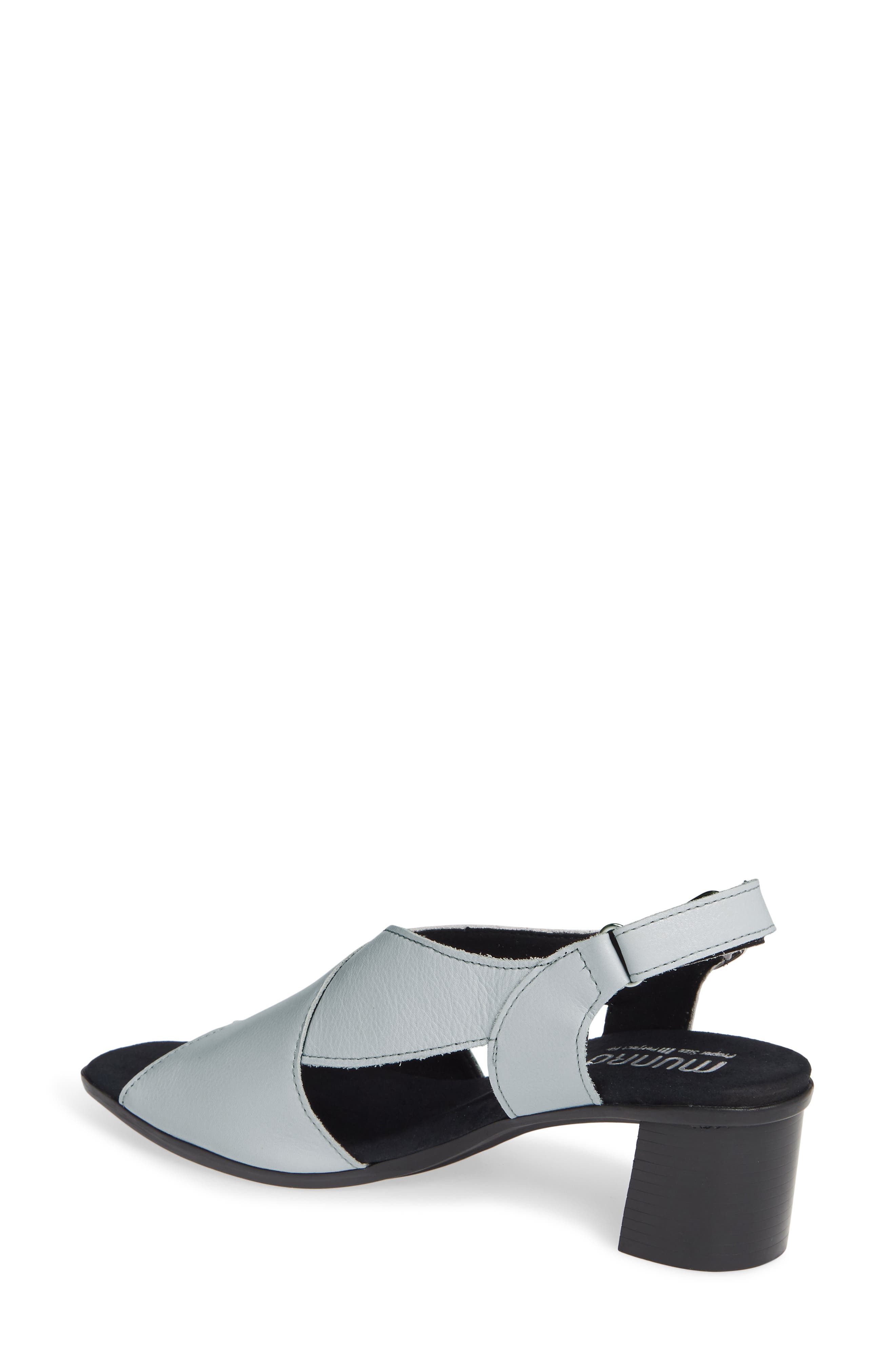 Laine Block Heel Sandal - Multiple Widths Available, Alternate, color, OFF WHITE LEATHER