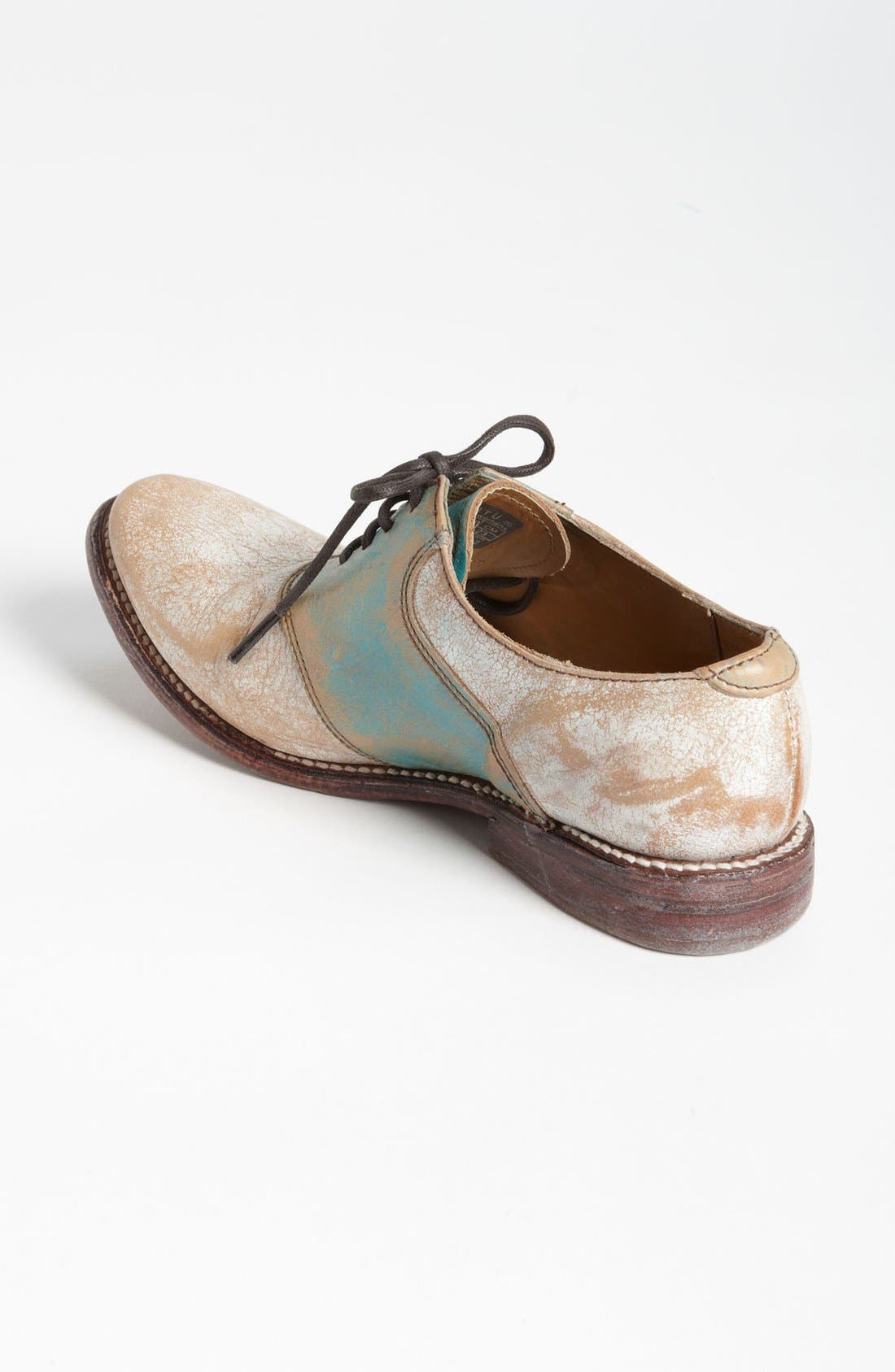 'Fury' Saddle Shoe, Alternate, color, NECTAR/ TURQUOISE