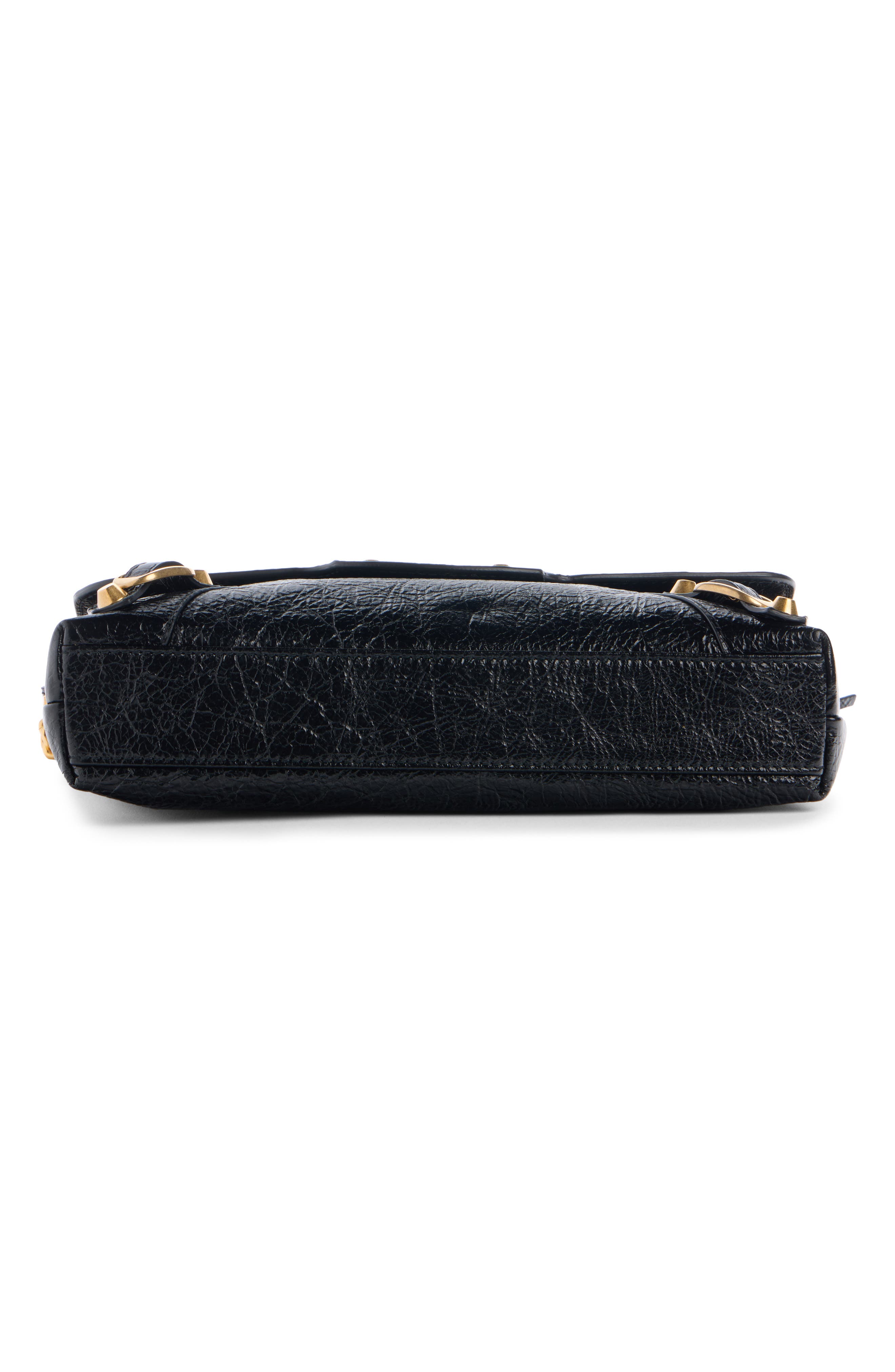 Le City Leather Shoulder Bag, Alternate, color, 1000 BLACK