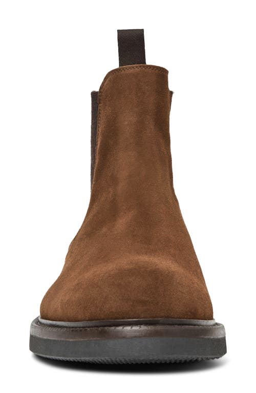 Aquatalia Prospero Water Resistant Chelsea Boot In Brown