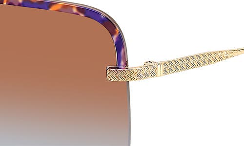 Missoni 99mm Shield Sunglasses