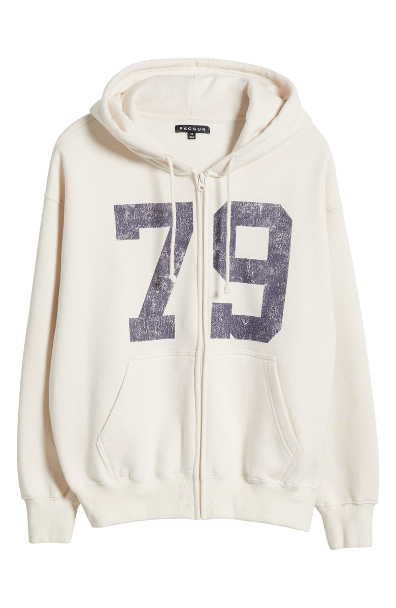 PacSun 79 Oversize Zip Hoodie, Main, color, 