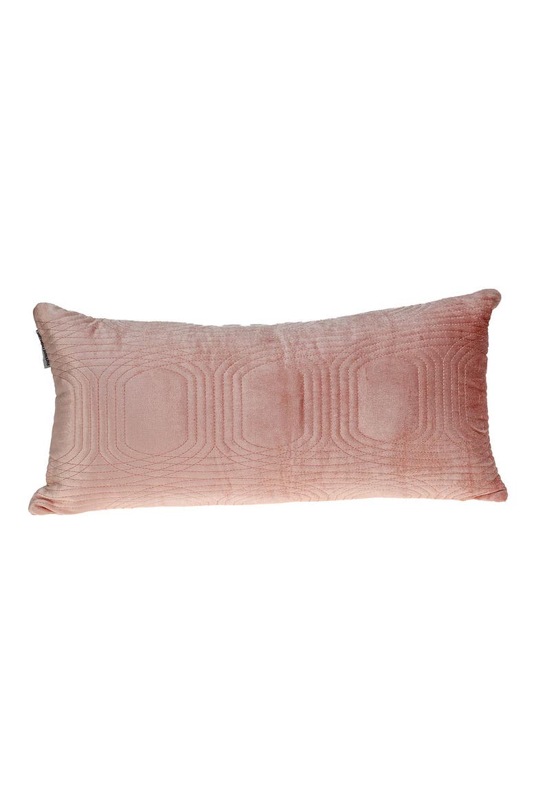 Iphis Topstitched Throw Pillow, Main, color, PINK