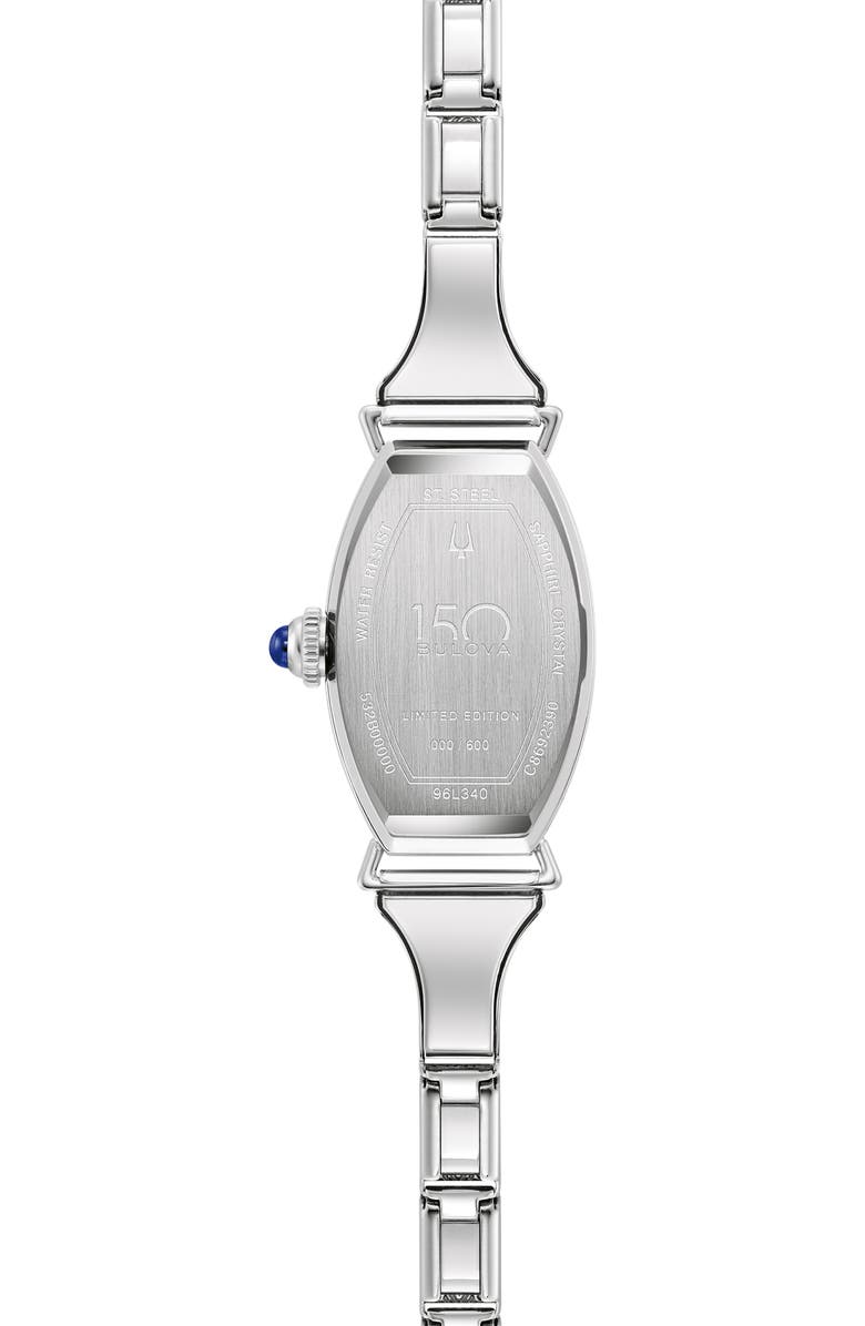 BULOVA Archive Series 'Miss America' Bracelet Watch, 18.3mm x 28mm, Alternate, color, Silver-Tone