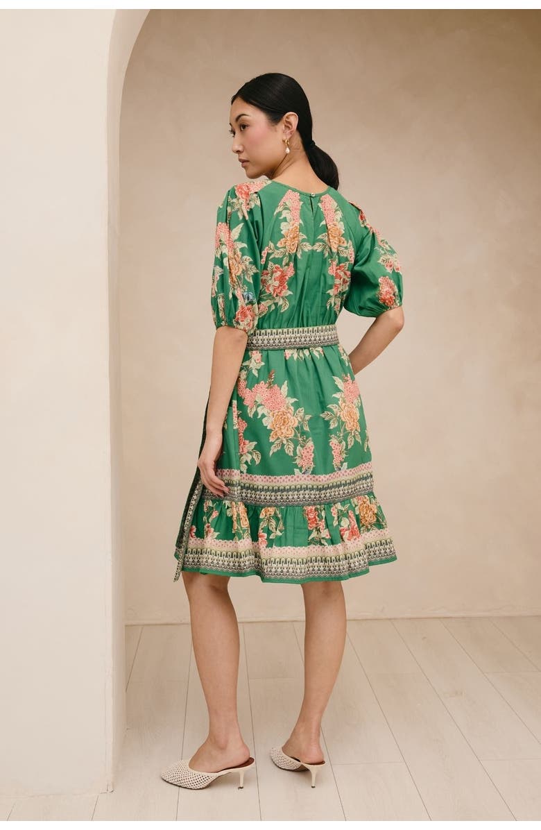 RAISHMA Petula Green Dress, Alternate, color, Green