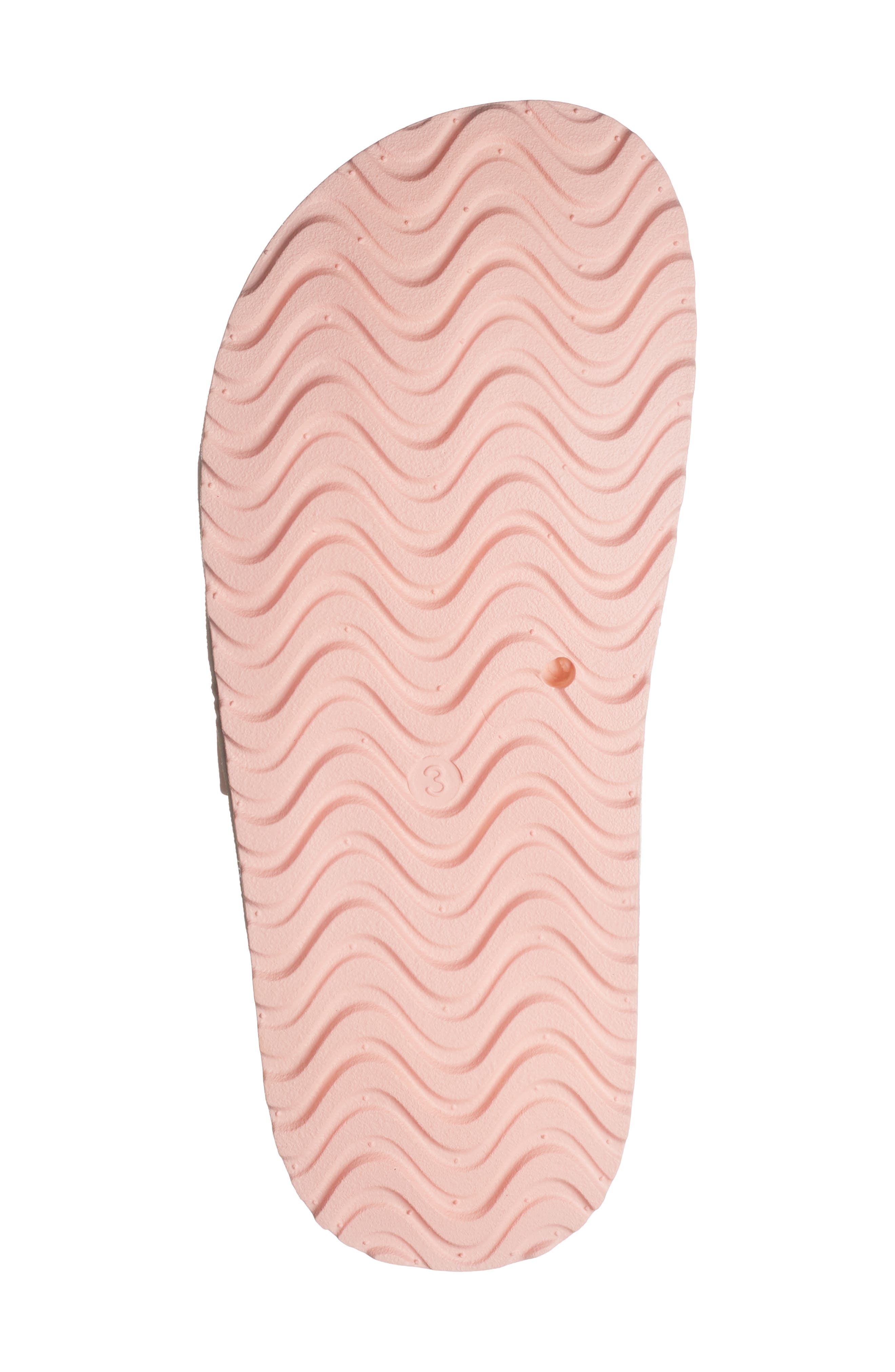 bebe Kids' Charm Slide Sandal, Alternate, color, Pink