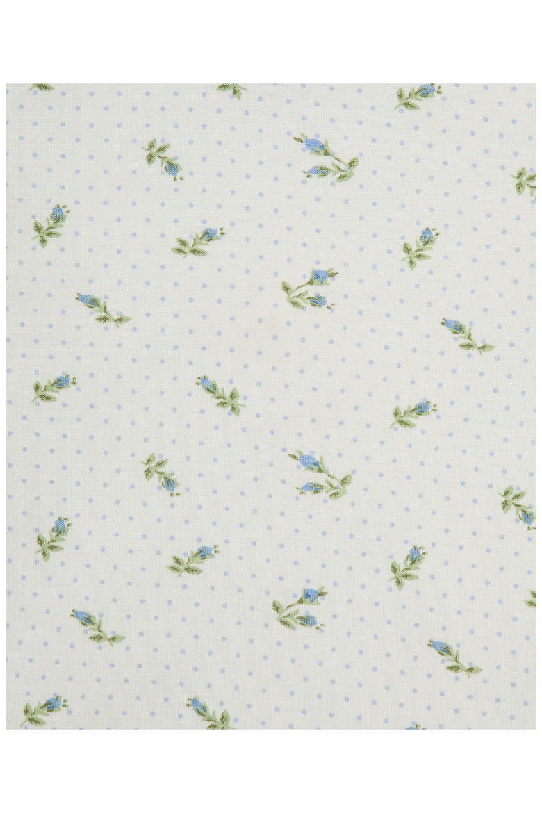2-Pack Floral Bow Print Stretch Viscose Pajamas Set, Alternate, color, BLUE FLORAL