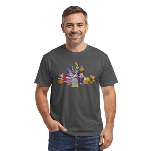 Men's Mickey & Friends Halloween Group Shot T-Shirt