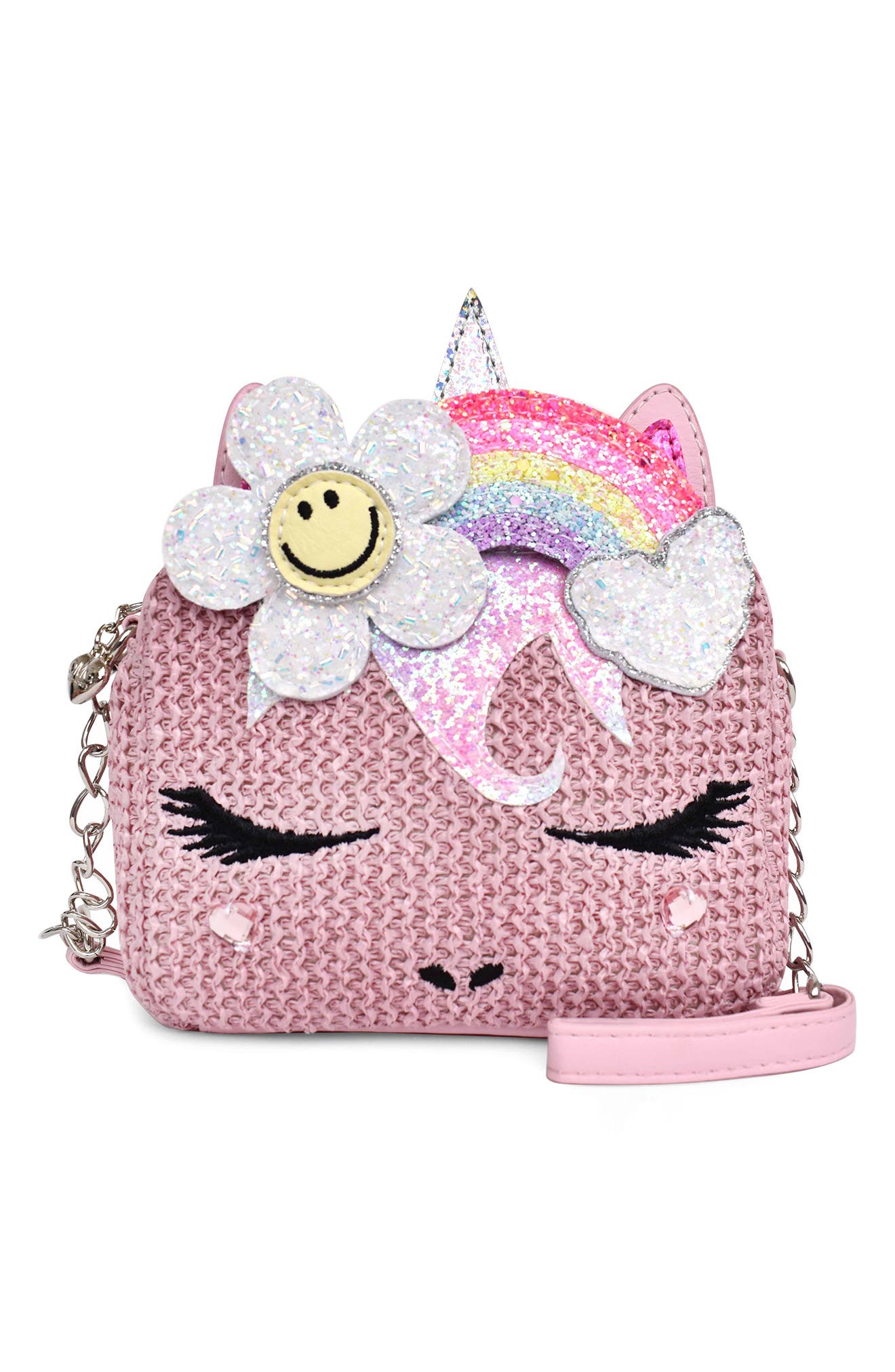 OMG Accessories Kids' Miss Gwen Crossbody Bag, Main, color, 