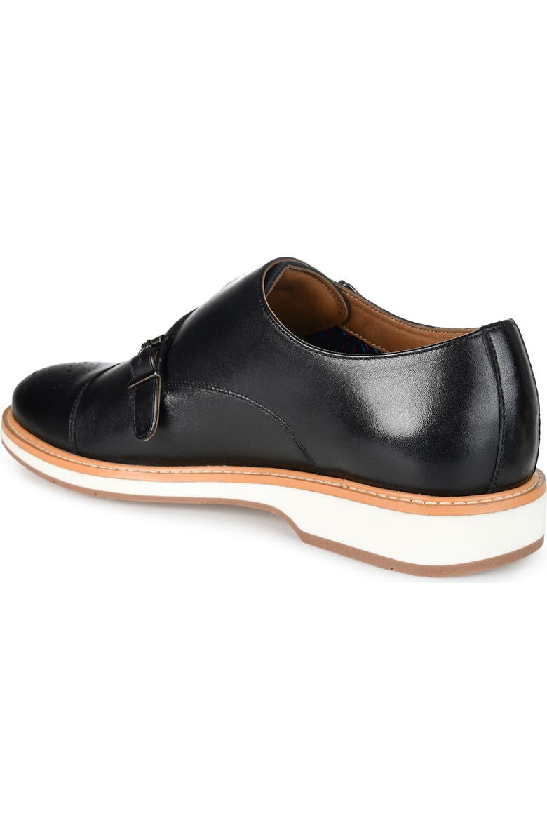 Thomas & Vine Ransom Cap Toe Monke Strap Leather Derby, Alternate, color,