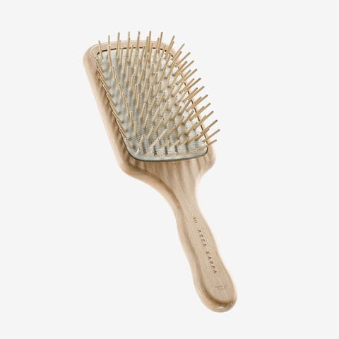 Natura Paddle Brush - Wooden Pins