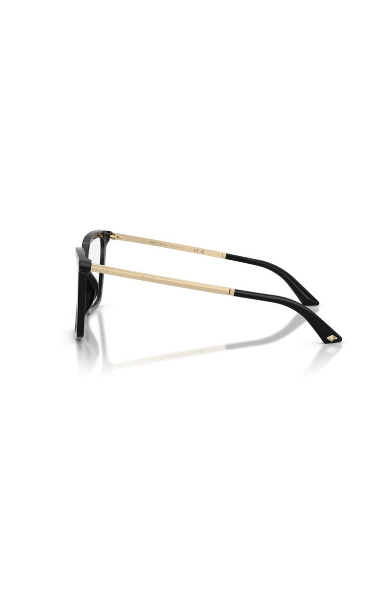 Jimmy Choo 54mm Cat Eye optical glasses, Alternate, color, Black