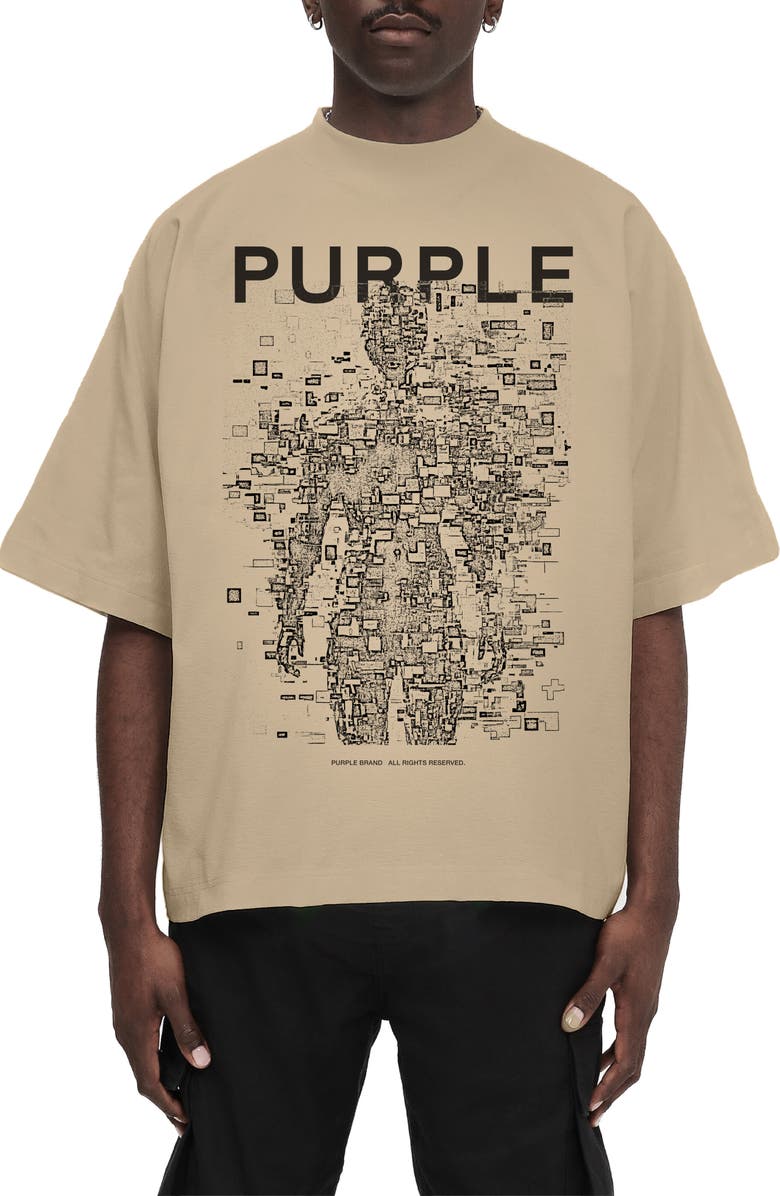 PURPLE BRAND Oversize Graphic T-Shirt, Main, color,