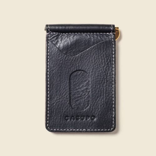 Casupo Money Clip Wallet In Black