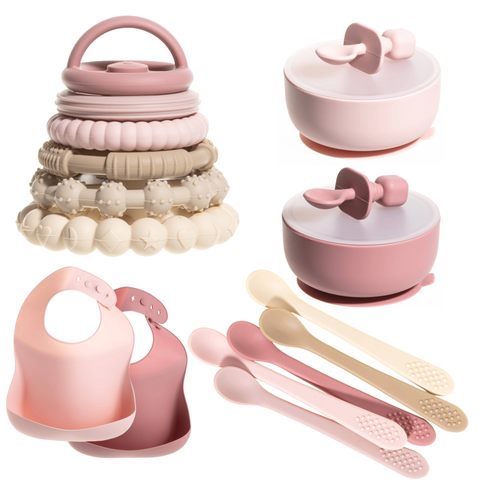 Silicone Baby Essentials Set 17-Piece