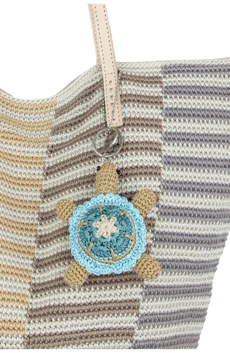 The Sak Yarnicharmz Hand Crochet Dangle - Ocean Animals, Alternate, color, Sea Turtle