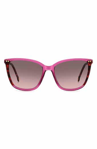 Carolina Herrera 55mm Gradient Cat Eye Sunglasses
