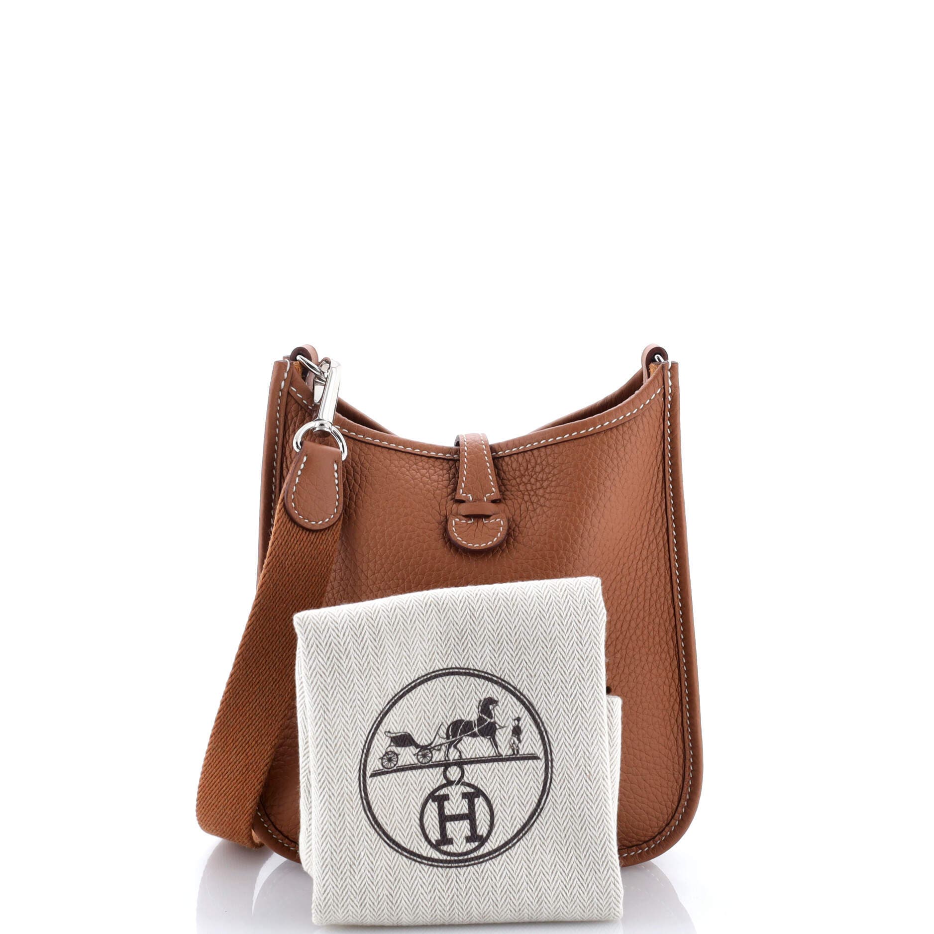 Pre-Owned Hermes Evelyne Bag Gen III Clemence TPM, Alternate, color, 