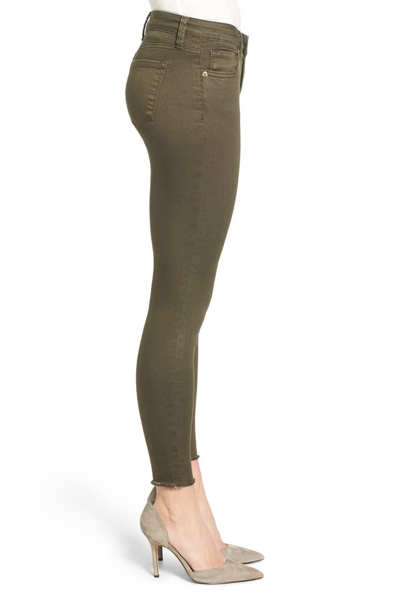 Stretch Twill Skinny Pants, Alternate, color, OLIVE