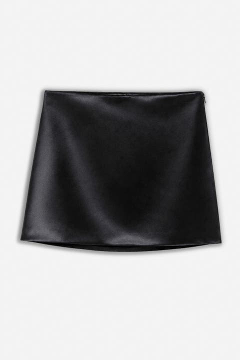A Line Mini Skirt