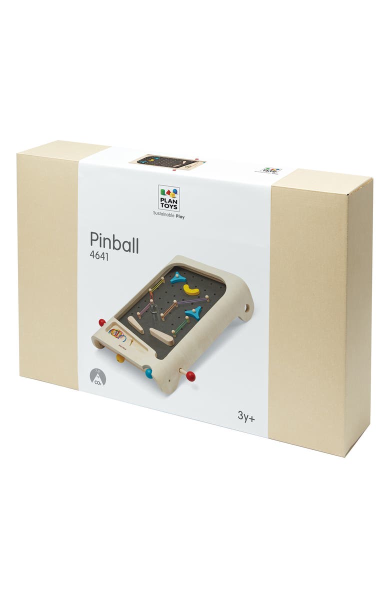 PlanToys<sup>®</sup> Pinball Game, Alternate, color, Brown